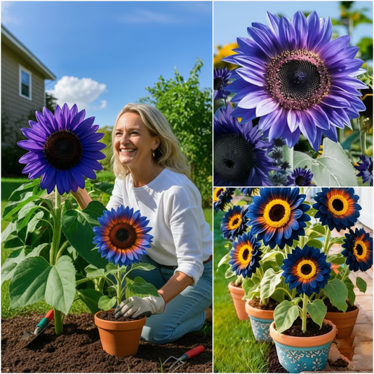 Blue Flame Sunflower Seeds